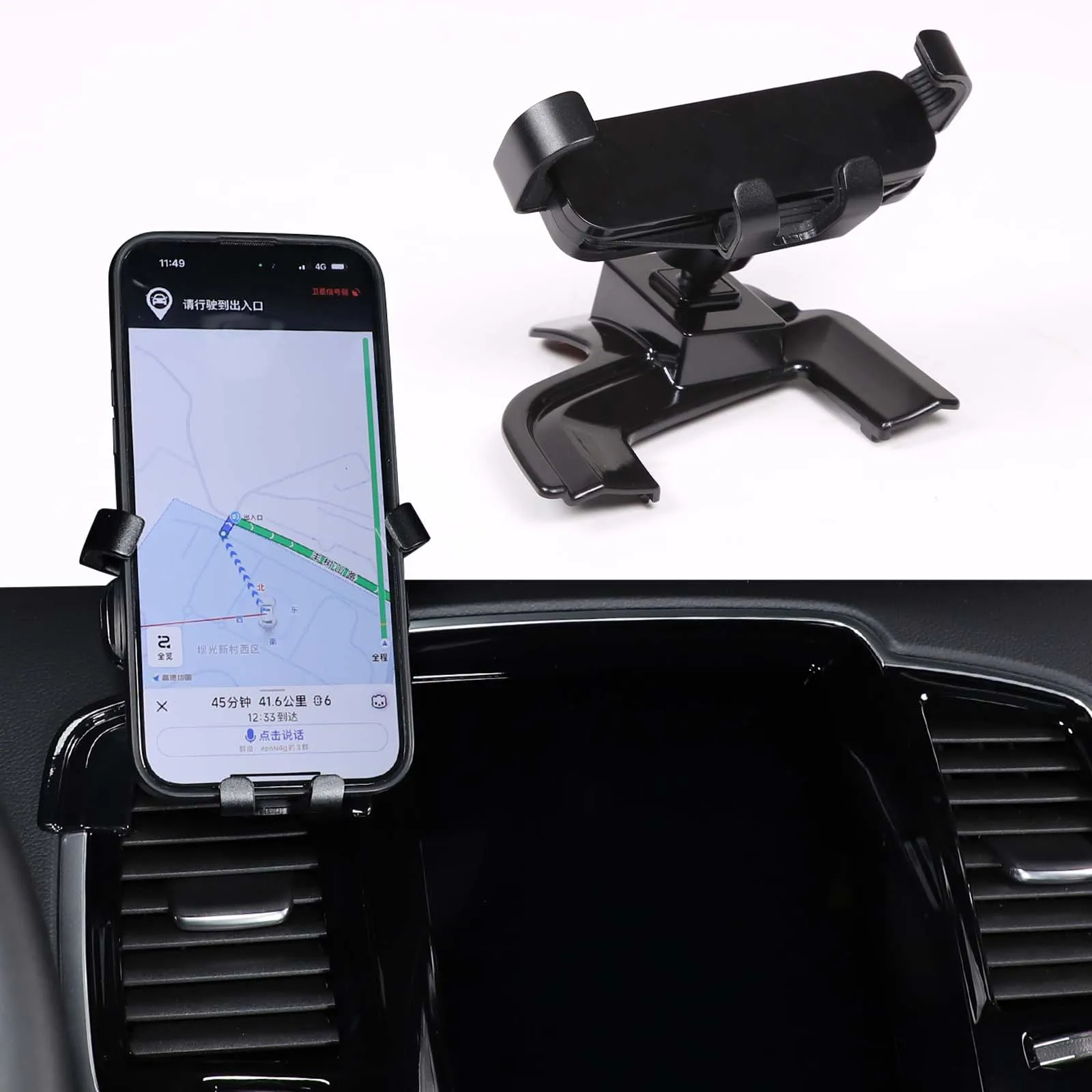 

For 2015-2023 Volvo XC90 central control mobile phone holder, car navigation holder, car special holder, auto accessories