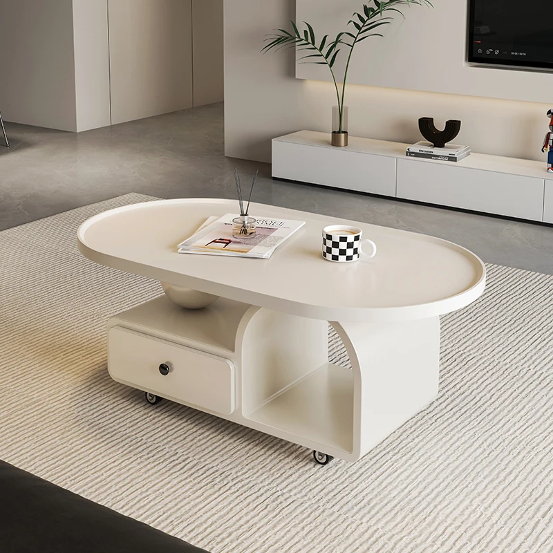 

Slate coffee table living room home creative trolley