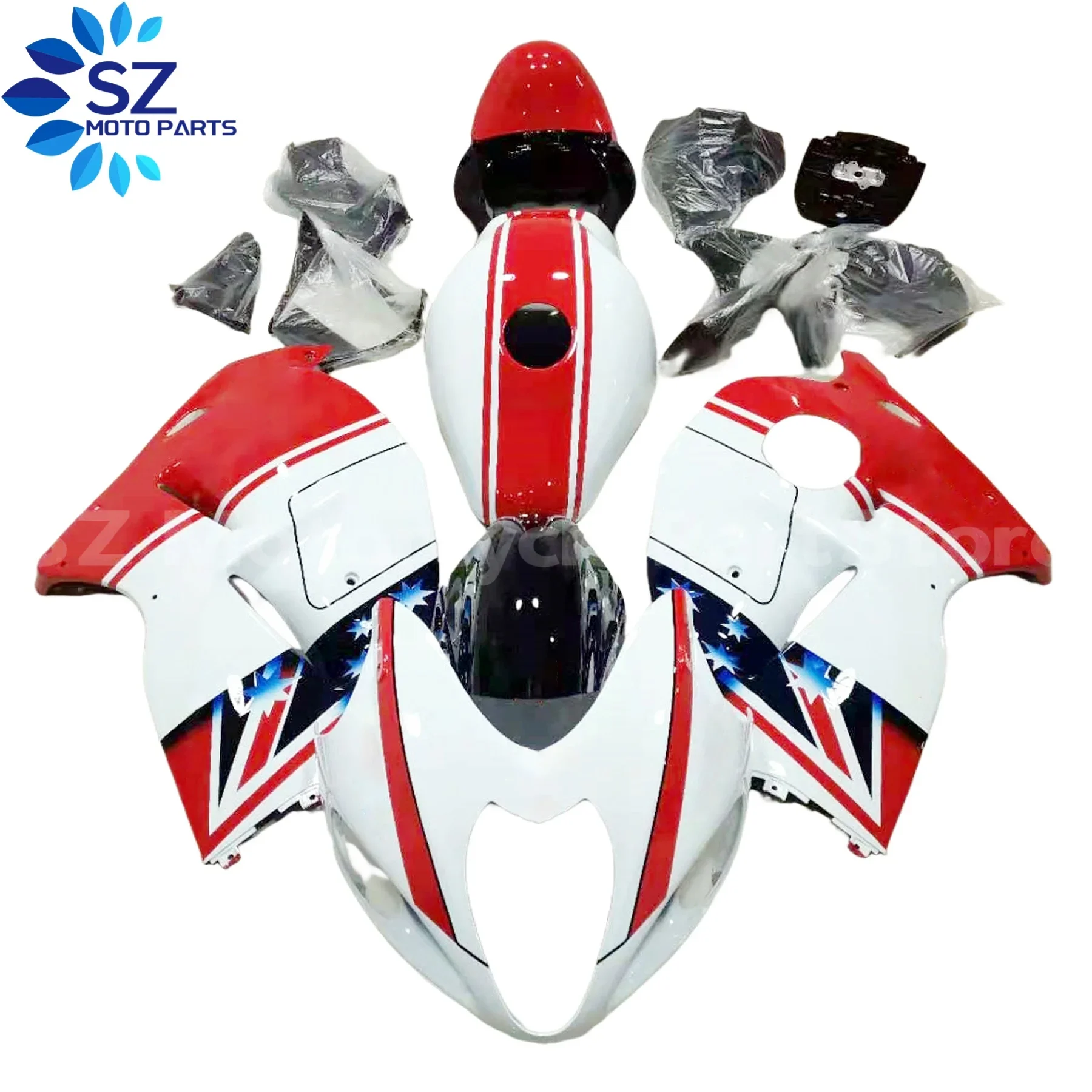 

Injection Motorcycle Fairing Kits fit for SUZUKI GSXR1300 1997-2007 GSX1300R 97 98 99 00 01 02 03 04 05 06 07 Bodykit