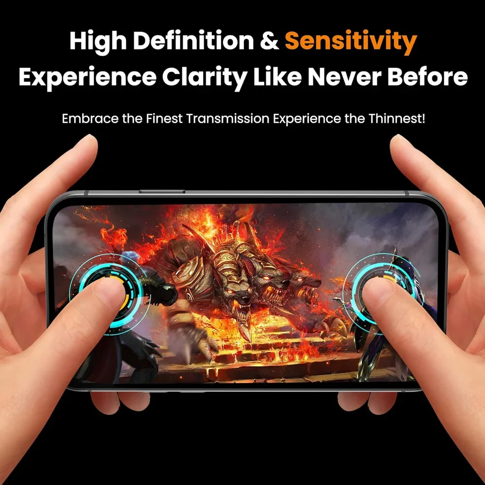 حماية شاشة عالية الدقة لهاتف آيفون 16 15 14 13 12 11 Pro Max من الزجاج المقسى iPhone15 Pro عدسة الكاميرا فيلم iPhone16 Plus 13 Mini