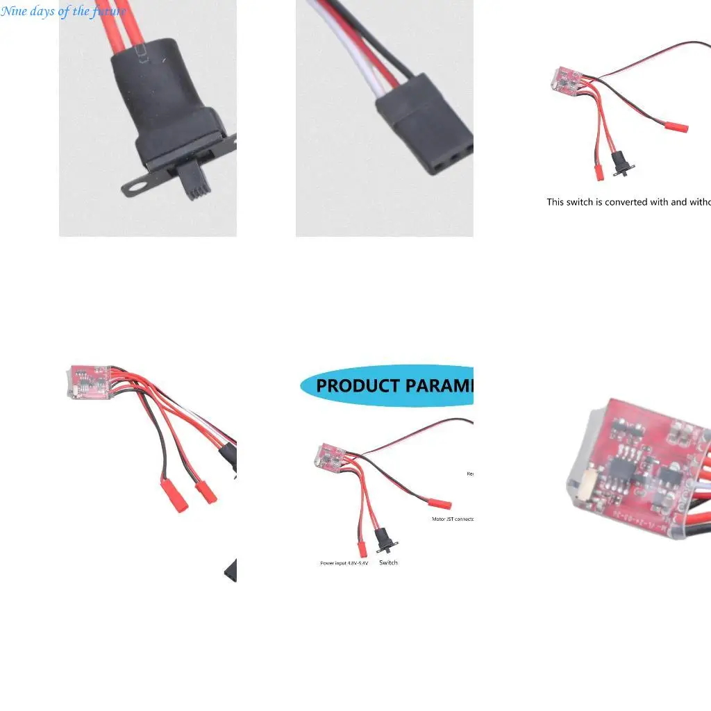 30A ESC SPEED RC ESC Прямое обратное тормоз щетки для контроллерных лодок RC CAR Prototank Top Top Замена E65A