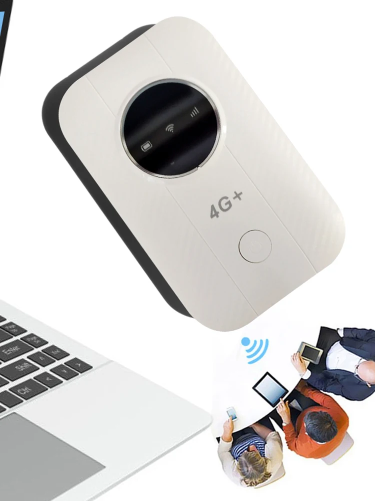 4G LTE Portable WiFi Hotspot Up To 10 Users Mobile WiFi Router 3650mAh 150Mbps with SIM Card Slot Wireless Router for Car Travel