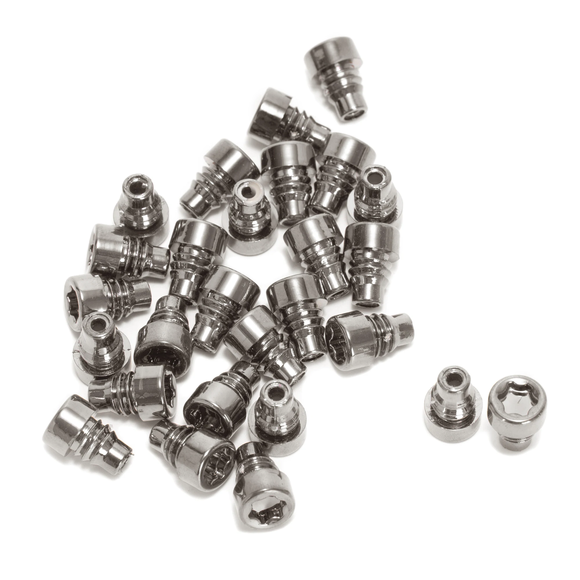 CFPerformance 25/100 Stück 7mm/0,28" Radkappen-Schrauben Universal für Nieten, Muttern, Felgen, Auto-Styling-Tuning-Zubehör – Detail 6