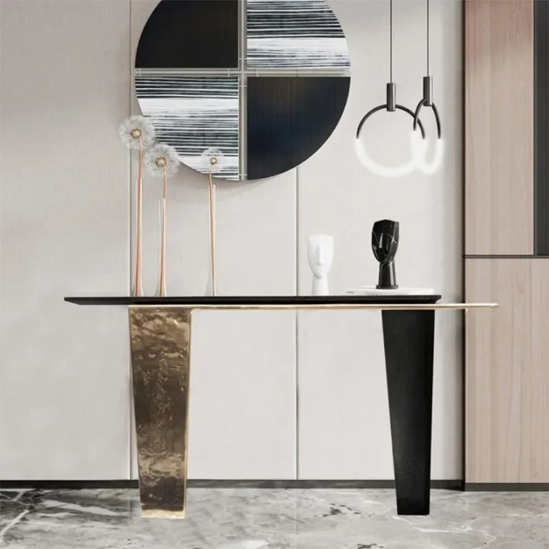 

Living room corridor decorative strip case shelf