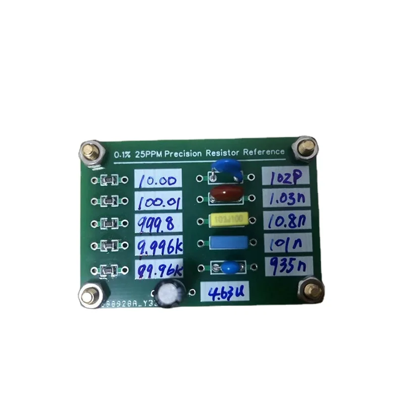 Precision Resistance Reference Board Used with AD584 LM399 To Calibrate and Calibrate Multimeters