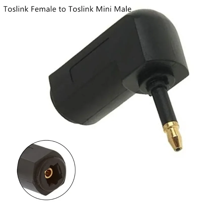 

Audio fiber, round port to square port 90 degree adapter, fiber optic adapter, fiber optic plug round to square interface