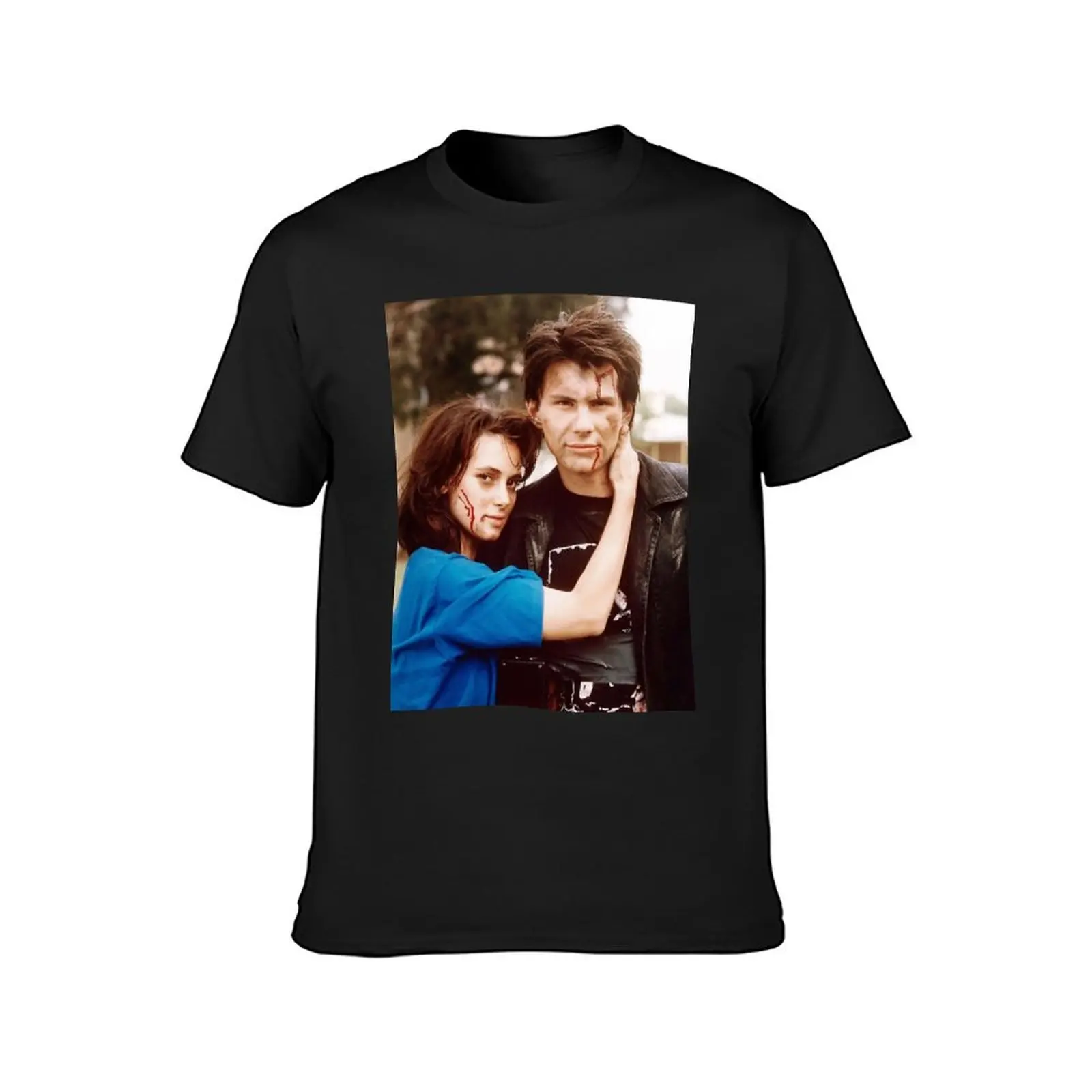 heathers, winona ryder and christian slater - Ngonageh T-Shirt blanks korean fashion plain t shirts men