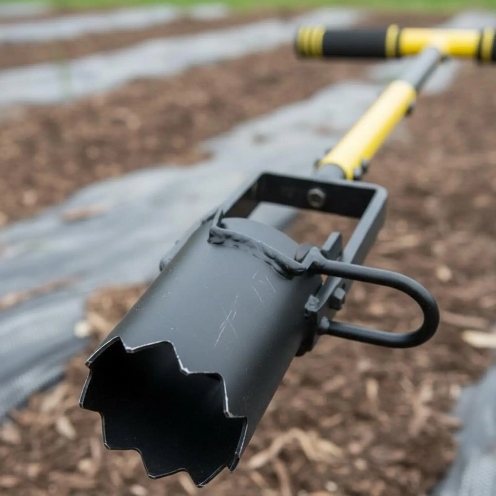 

Seedling Transplanter Sturdy Corn Planting Shovel Soil Hole Digger Heavy Duty Soil Hole Digger Thickened for Nursery, Greenhouse