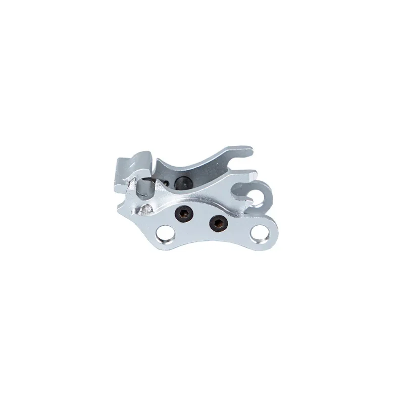 Acoplador de enganche rápido de Metal doble E EC160E/cubo grande/pinza/martillo para modelo de excavadora hidráulica RC 1:14 E010 E111