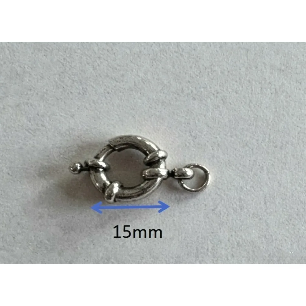 Antike Karabinerverschlüsse, Federringverschlüsse, ovale Biegeringe für DIY-Ohrringe, Armbänder, Halsketten und Schmuckherstellung – 2026 Top-Seller – Detail 4