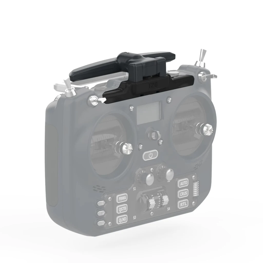Jumper-RC T-20 ELRS Funkgerät in voller Größe, transparentes Gehäuse, 2,4 GHz, 915 MHz, gefalteter Antennenempfänger für Jumper-RC t 20 Fernbedienung – Detail 7