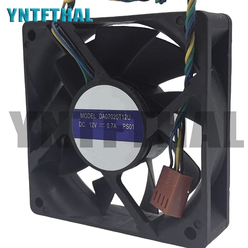 Da07020t12u Avc 7020 12V 0.7a 7Cm 4 Draden Lijnen Fan Nieuw