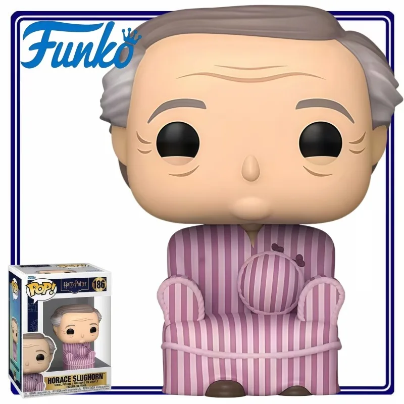 FUNKO POP! Figura Coleccionable de Vinilo del Príncipe Muggle de Harry Potter, Horace Slughorn, Disfrazado de Sillón, Decoración de Escritorio, Regalo para Fans