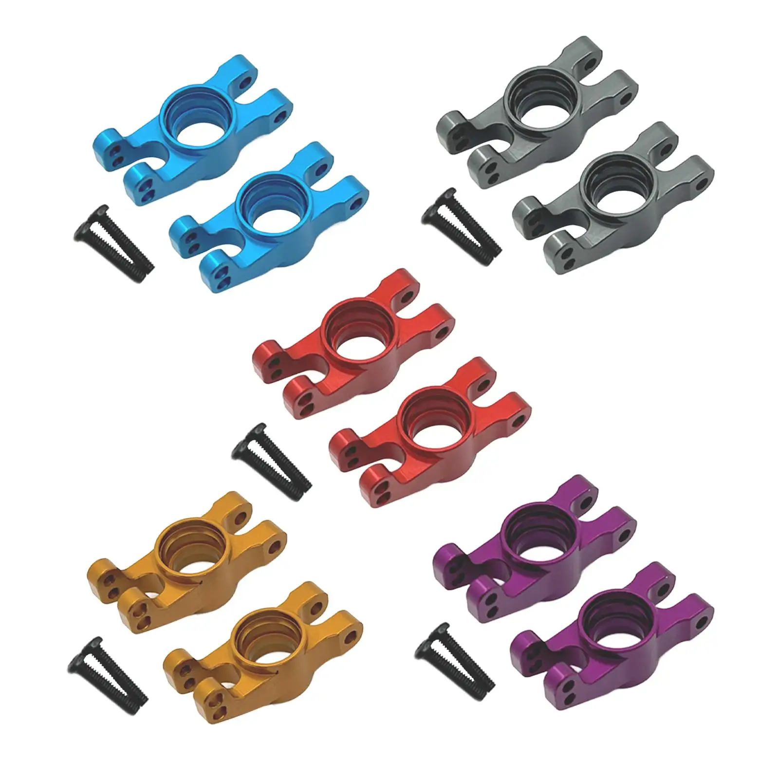 2x 1:14 Aluminum Alloy Rear Cup Upgrade Parts Toys Hobby Practical Accessory 1/14 RC Car Replacement Parts for 14210 Vehicle