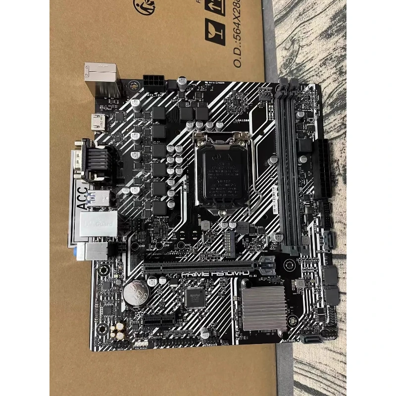 Used For ASUS H510M-D Motherboard LGA1200 Support 10th 11th Gen Intel CPU DDR4 M.2 Desktop Mainboard