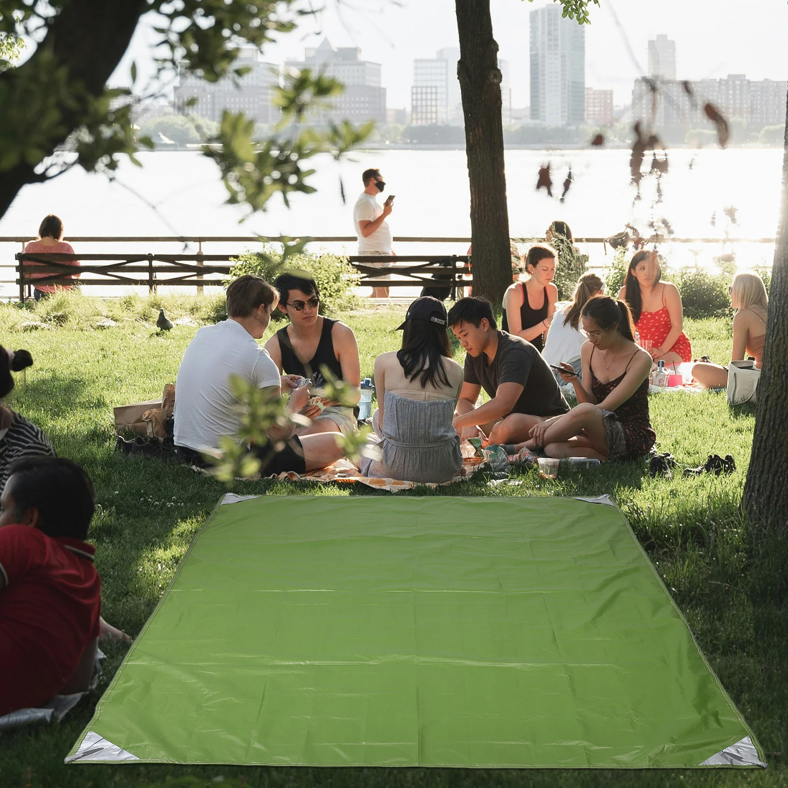 

Lawn Park Accessories Portable Picnic Mat Beach Blanket Waterproof Camping Foldable
