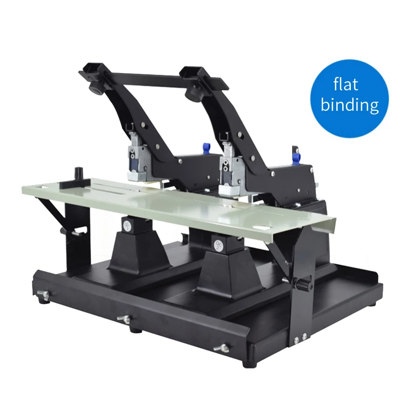 Metal Double Saddle Book Binding Machine Heavy  Manual Stapler Office Multifunctional Stapler Machine