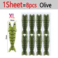 1 Sheet Olive XL
