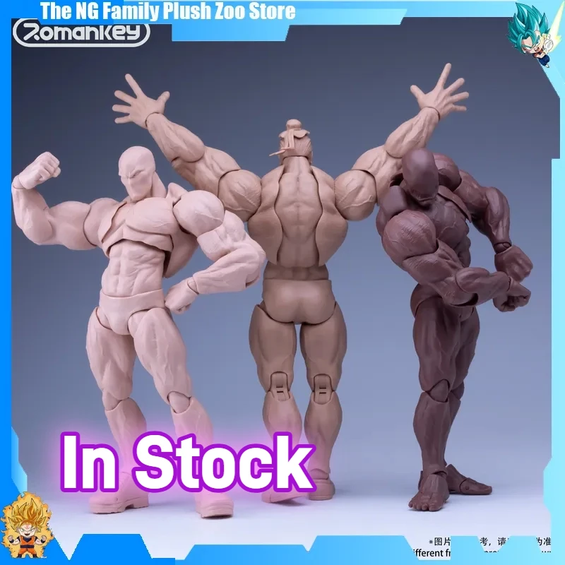 

In Stock 1/12 18cmscale Romankey Ums003 Big Guy Male Soldier Super Flexible Muscular Body Action Figure Model Gifts Toys
