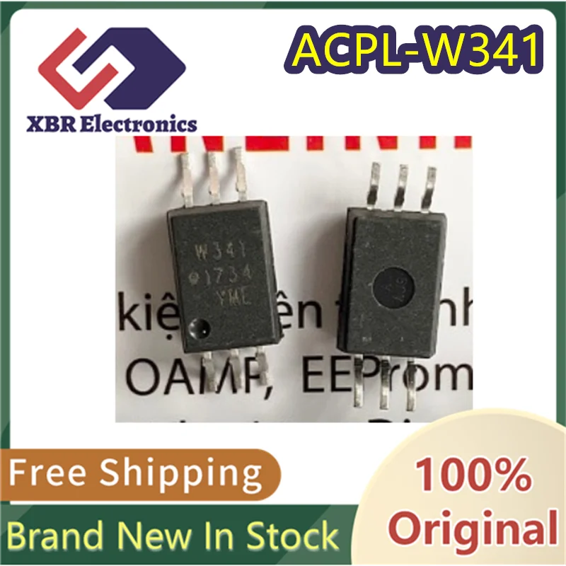 

(10/50 pieces) ACPL-W341 W341 SOP-6 SMD driver optocoupler isolator original spot free shipping fast delivery