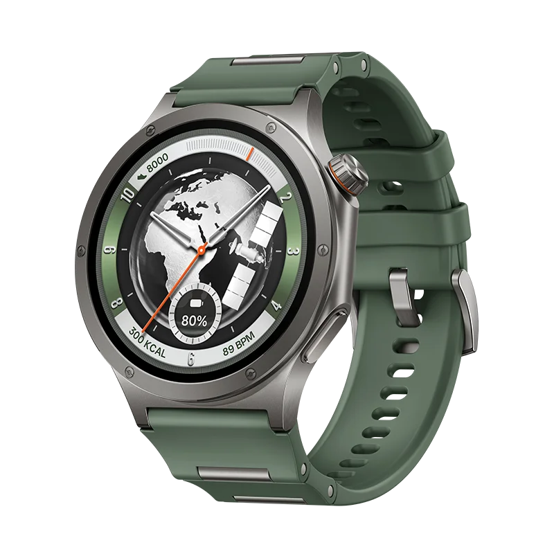 Reloj Inteligente OnePlus Watch 4 con Wear OS, Pantalla AMOLED de 1.5”, Batería de hasta 16 días, ECG y Salud en 60s, GPS Dual, Resistente IP69/5ATM, Titanio y Cristal Zafiro 5