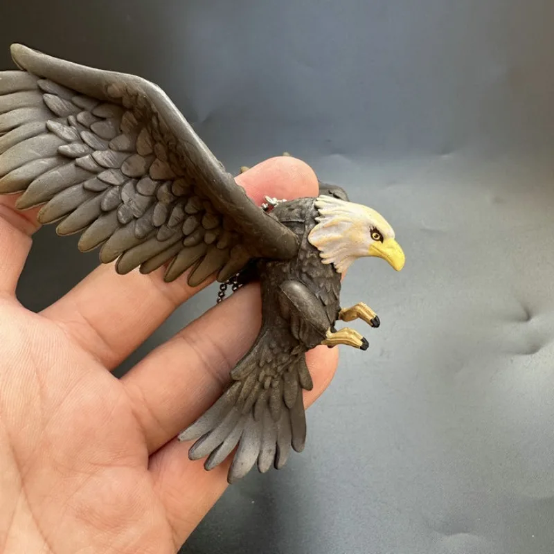 مخزون أصلي وفضفاض، نماذج حيوانات واقعية فريدة وغير عادية، شخصيات حركة النسر للبنين والبنات، ألعاب هدايا عيد الميلاد #4
