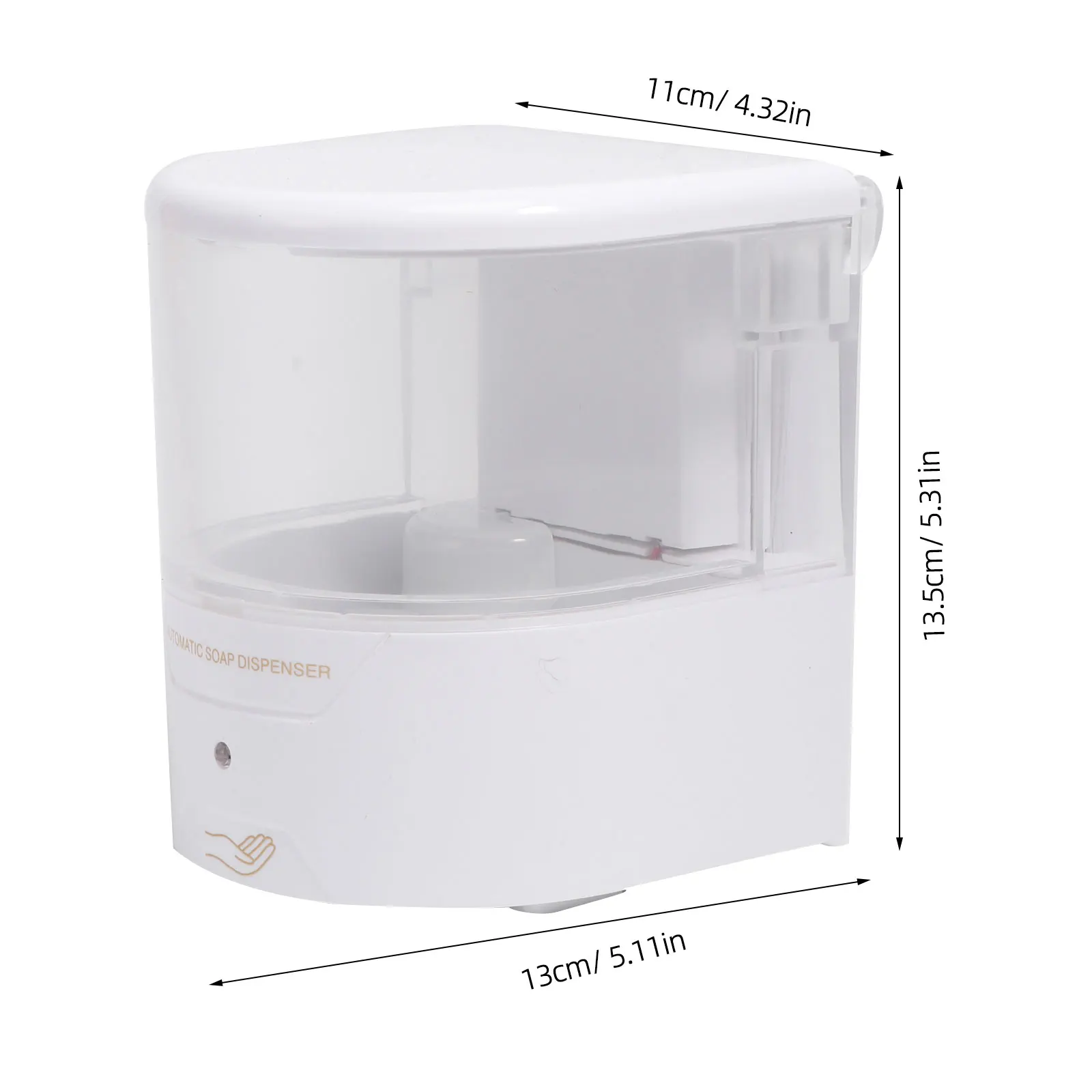 

Automatic Soap Dispenser Wall Mounted Touchless Infrared Sensor For Home Kitchen Bathroom Liquid Soap Shampoo Lotion