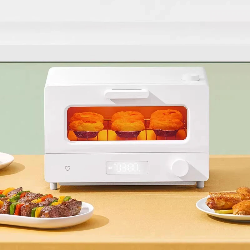 샤오미 스마트 스팀 미니 오븐 12L - 가정용, 소형, 공식 다기능 스팀기 및 베이킹 온도 조절