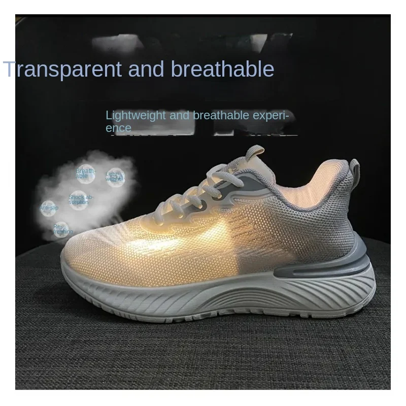 2024 Sneakers Women Sports Shoes Fashion Lightweight Gym Casual Running Shoes Summer Breathable Walking Athletic Female Footwear