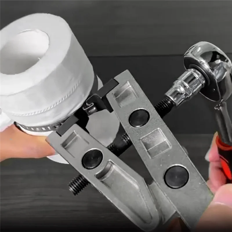 الثقيلة CV التمهيد الفرقة المشبك الثقيلة CV التمهيد الفرقة المشبك/مقاطع كماشة 3/8 بوصة محرك المقبس أداة الكرة قفص غطاء غبار إزالة #6