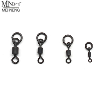 MNFT 40Pcs Quick Change Flexi Ring Swivel Rig Making Terminal Tackle Carp Fishing Accessories