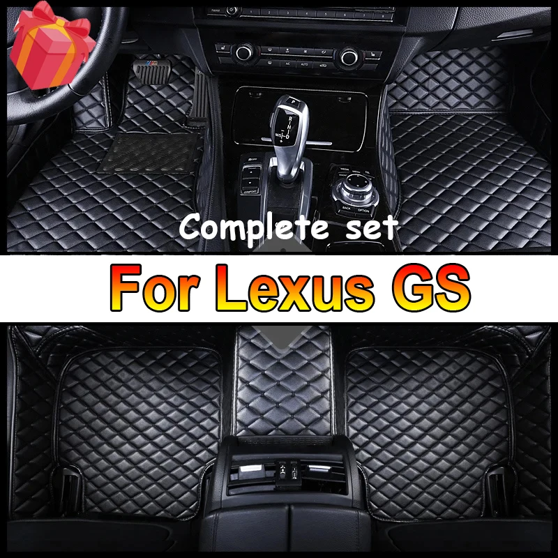 

Custom Car Floor Mats For Lexus GS GS200t GS250 GS300 GS350 GS430 GS450h GS460 Auto Carpets Foot Coche Accessories