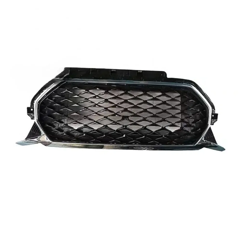 For Jetour X70 X70S 2023 Model Front Bumper Upper Grille Radiator Chrome Face Mesh Grill Replacement Auto Parts view 6