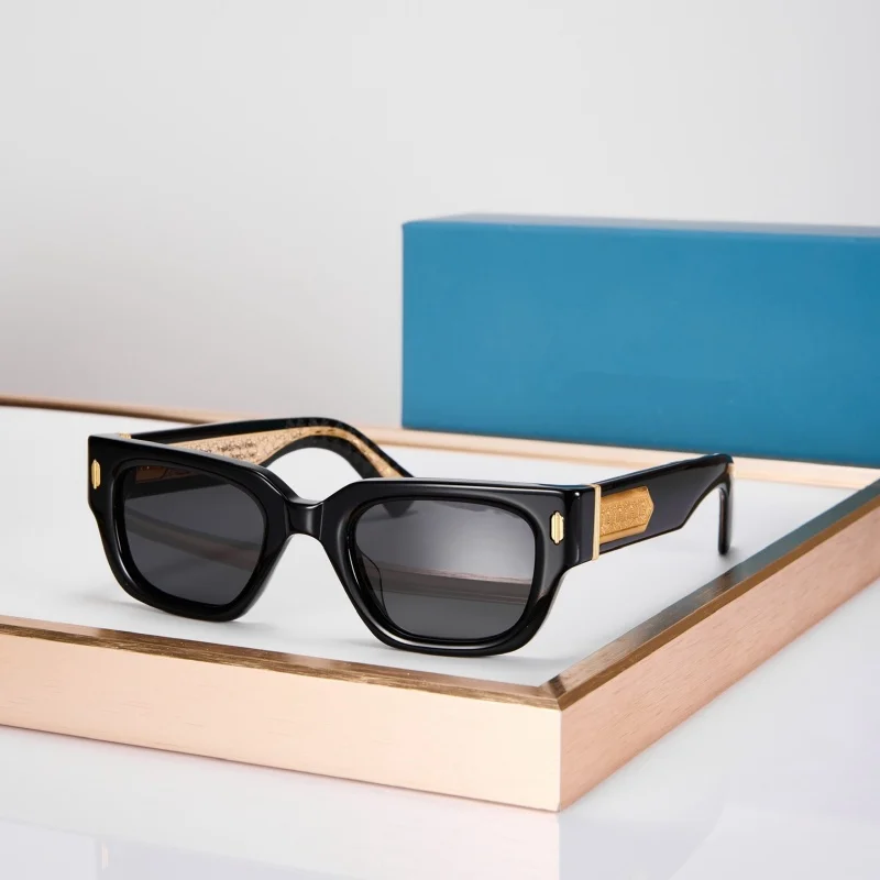 

Top High Quality Sunglasses for Men and Women Style UV400 Acetate Handmade Eyeglasses Frames Retro Design Sun Glasses