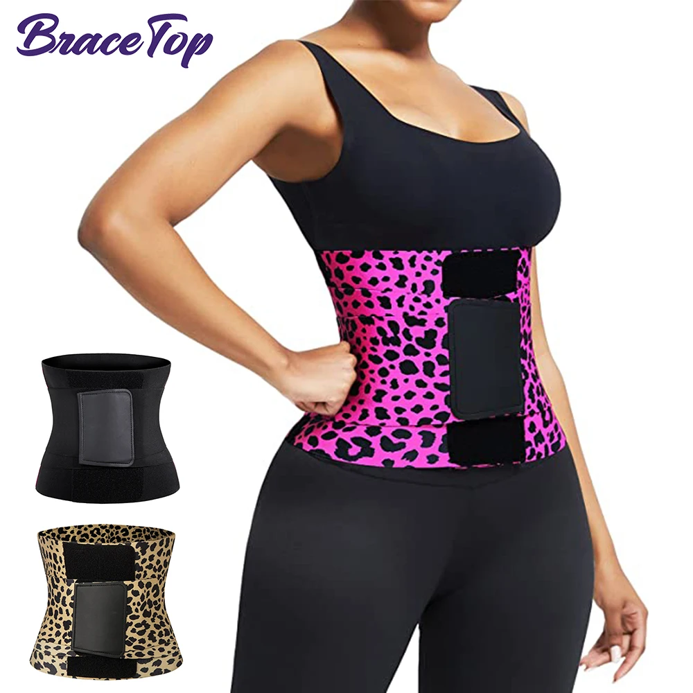 Professional Waist Trainer Sports Gym Waist Trainer Belt Waist Cincher Trimmer Ab Belt Body Shaper with Triple Wrap for Women