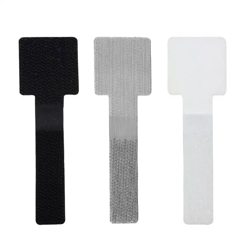 10Pcs Reusable Cable Tie Fastening Adjustable Rope Holder Self Adhesive Wire Organizer Cord Desk Management Cord Organizer Strap