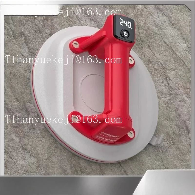 Heavy Duty Electric Vacuum Suction Cup, Auto Air Replenishment Lifter for Ceramic Tile Glass & Floor Slab
