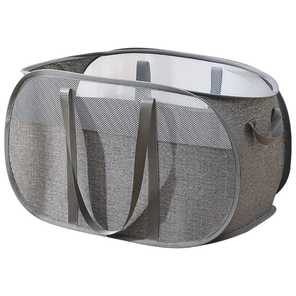 

Foldable Laundry Basket Large Clothes Hamper Lightweight Portable Storage Organizer for Home Dorm Camping Travel