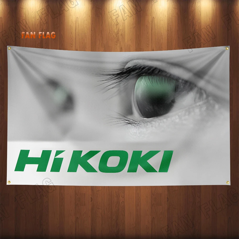 3x5 Ft Hikokis Tool Flag logo Polyester Printed Electrician Banner For Decor flag banner Hand Tool Powel Tools and accessories