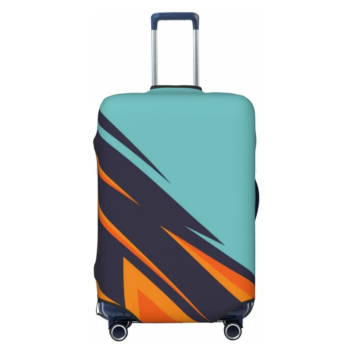 

Custom Ready To Race Suitcase Cover Elastic Motorcycle Rider Racing Sport Luggage Protective Covers for 18-32 inch