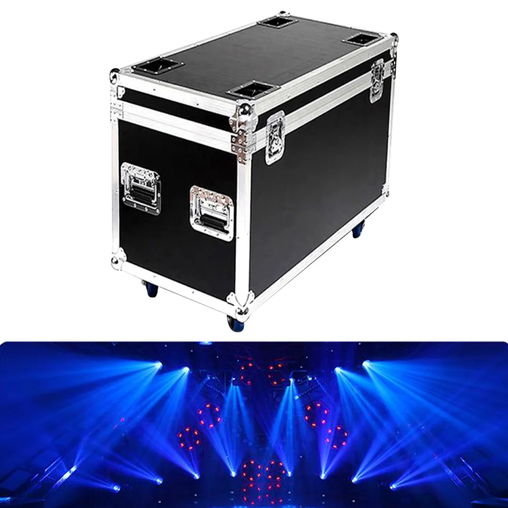 Flightcase Roadcase AirBox for  7R Beam 230W Moving Head Stage Light Dmx512 Sharpy Wash Rainbow Dj Bar Party Disco Wedding