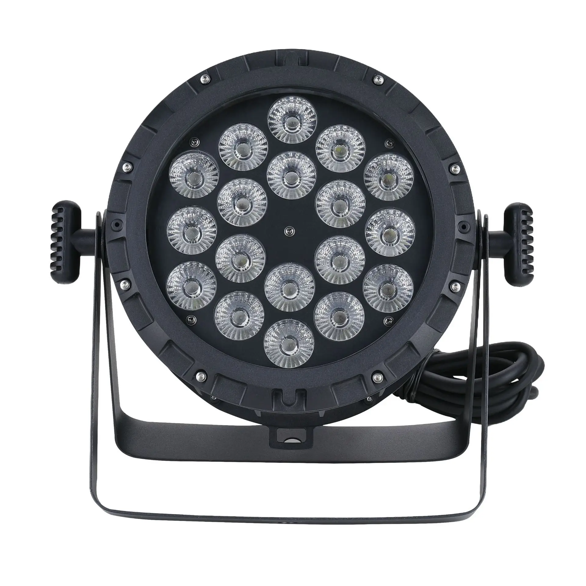 18pcs 10W 4-in-1 Waterproof LED PAR Light Wash Flood Light for Wedding Outdoor Stage Performance