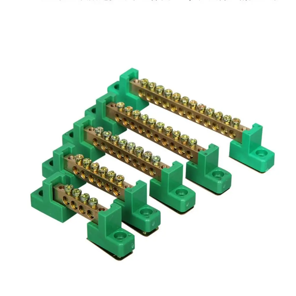 Good Conductivity Terminals Grounding Multi Positions Corrosion Resistance Easy To Maintain High Bridge Type Ground Bar