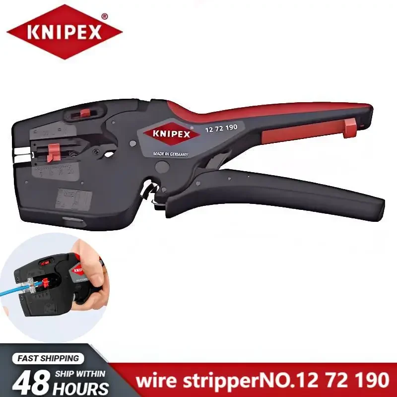 KNIPEX ,NexStrip Electrician's multi-tool Automatic wire stripper 12 72 190