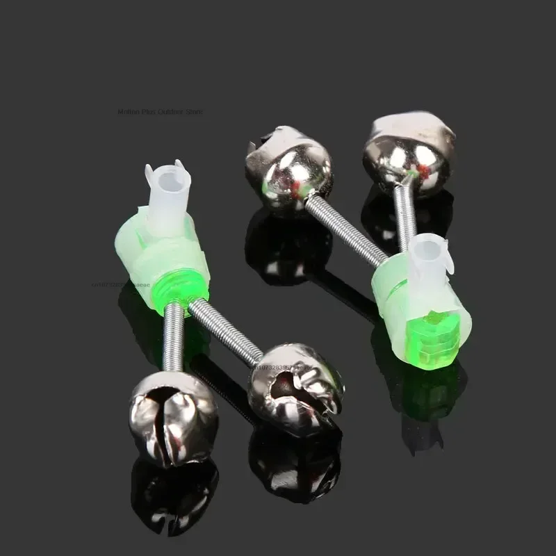 1/5/10pc Fish Bite Lure Alarm Fishing Bite Alarms Fishing Rod Bell Rod Clamp Tip Clip Bells Fishing Accessory Outdoor Bells Clip