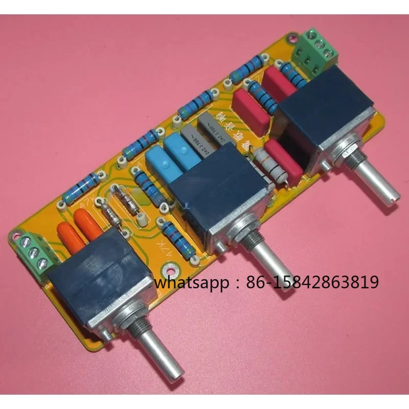 Treble, midrange, bass attenuation tone plate, continuously adjustable, Japanese ALPS 500K blue shell potentiometer LG175