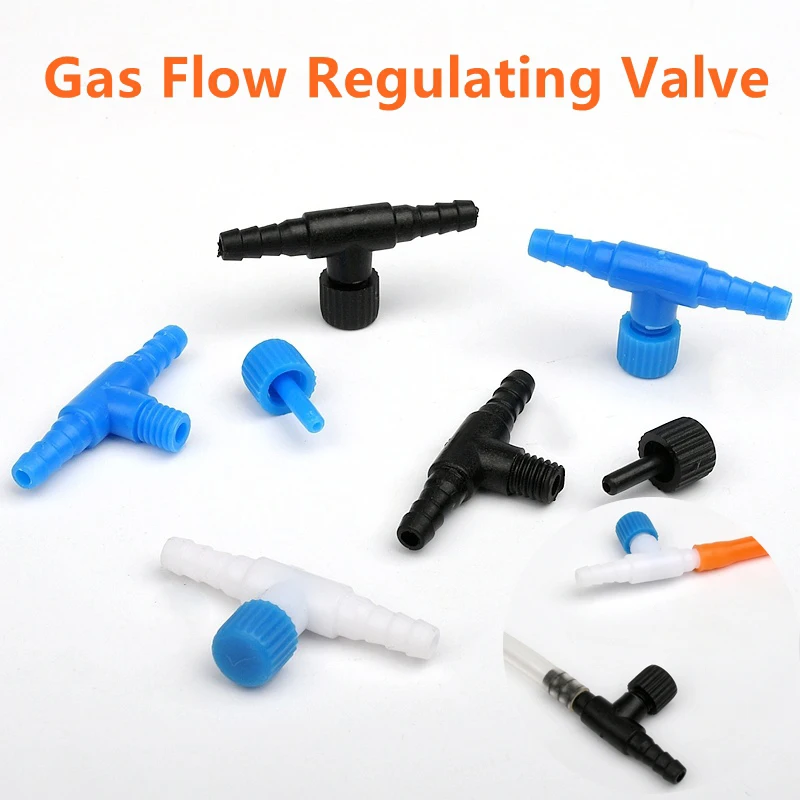 5~50PCS Gas Flow Regulating Valve Aquarium Fish Tank Air Line Flow Oxygenation Pump for 4mm Airline Pipe Regulating Accessories