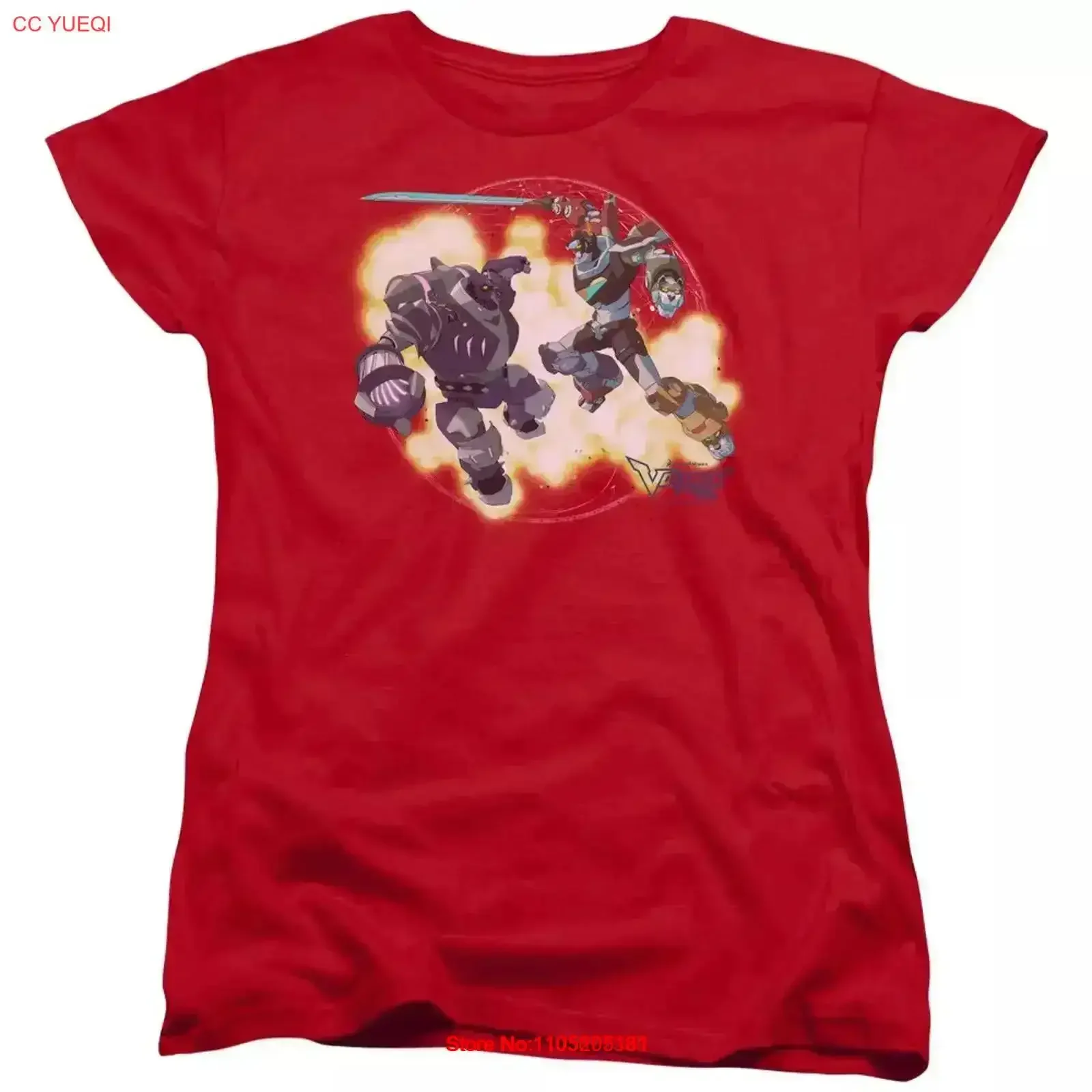 Voltron Legendary Defender Robeast Women's T Shirt vintage Washed graphic Stylish designer clothes streetwear Casual Slightly