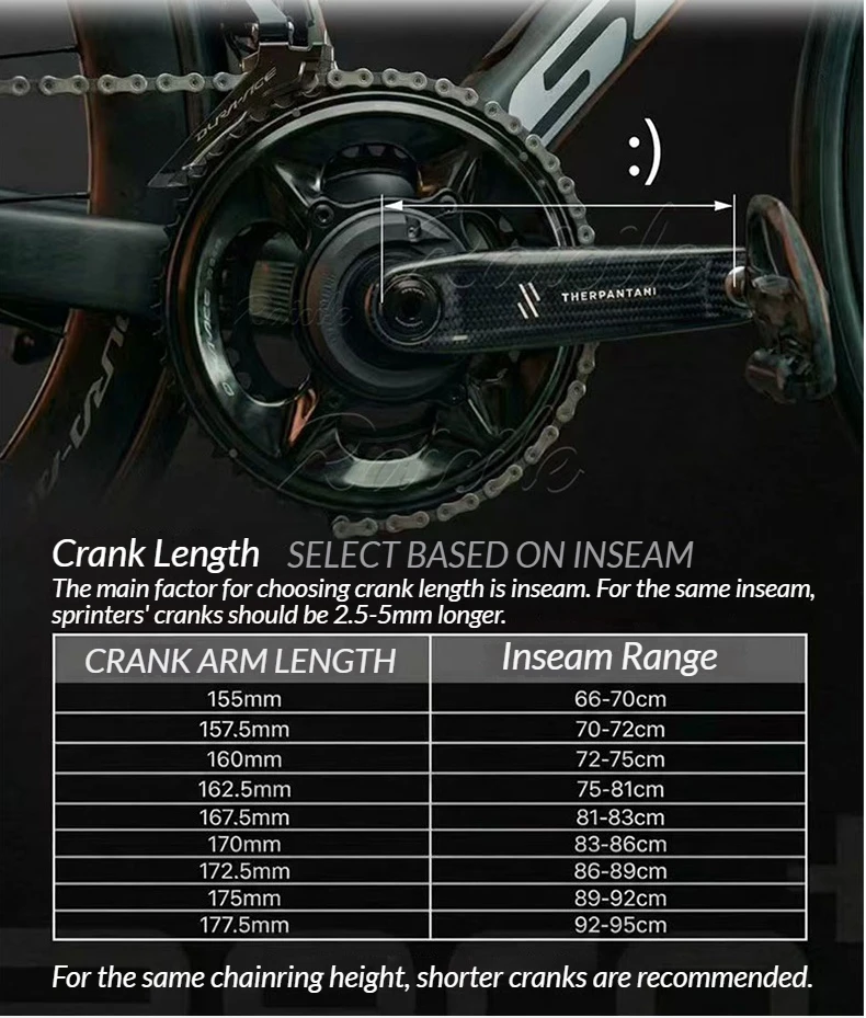 RPANTAHI Rennrad Carbonfaser-Kurbelgarnitur SLR Leistungsmesser Fahrrad-Kettenblattklemme Intelligente Fahrpräzision – Detail 10