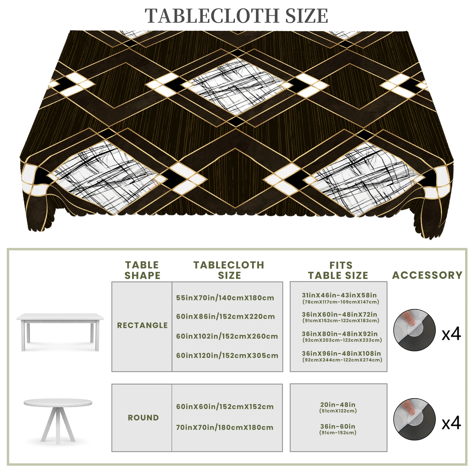 Цельная скатерть с геометрическим узором, геометрический полосатый узор в стиле ретро в сельской фермерском доме, доступны в различных размерах, пикники в праздничном стиле, идеальные подарки для украшения вечеринок и подарков для друзей, скатерти для кухонных аксессуаров, террасы в помещении и на открытом воздухе